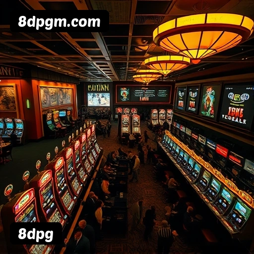 Interface do aplicativo 8dpg mostrando jogos disponíveis no iOS e Android